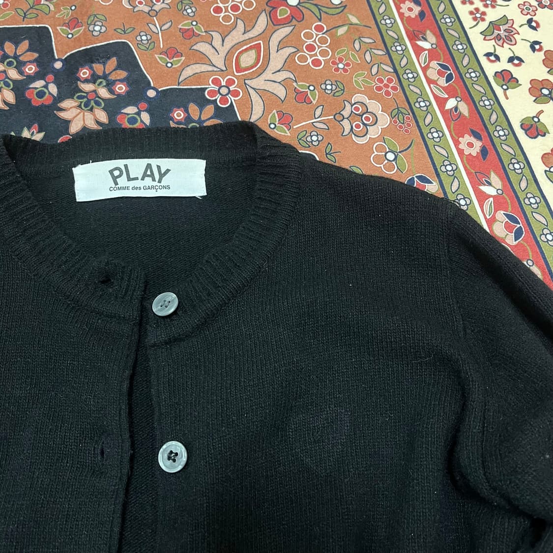 꼼데가르송 여성 니트 가디건 S 상품이미지3