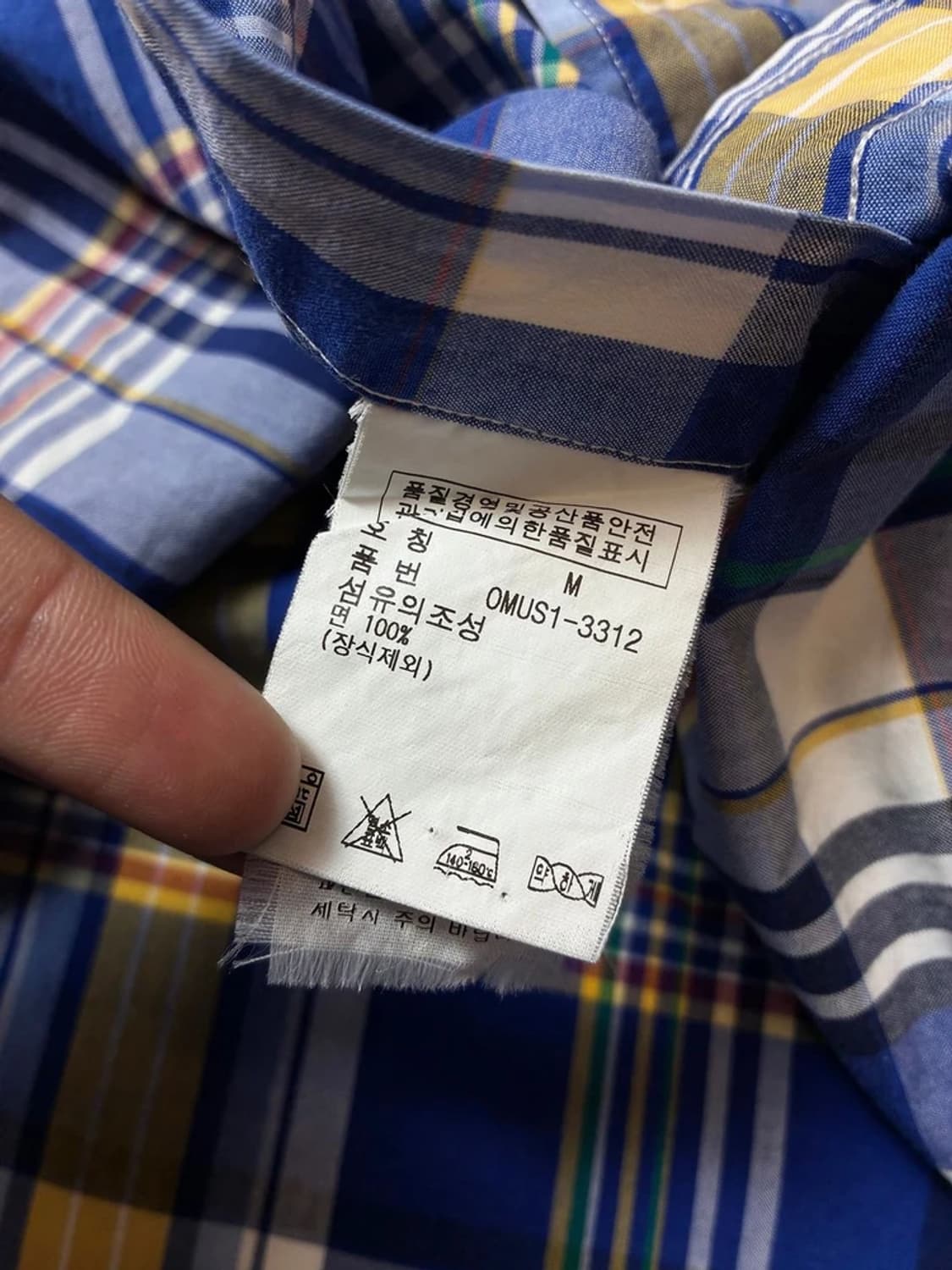 폴로 랄프로렌 클래식 패턴 체크 셔츠 PN8477 상품이미지8