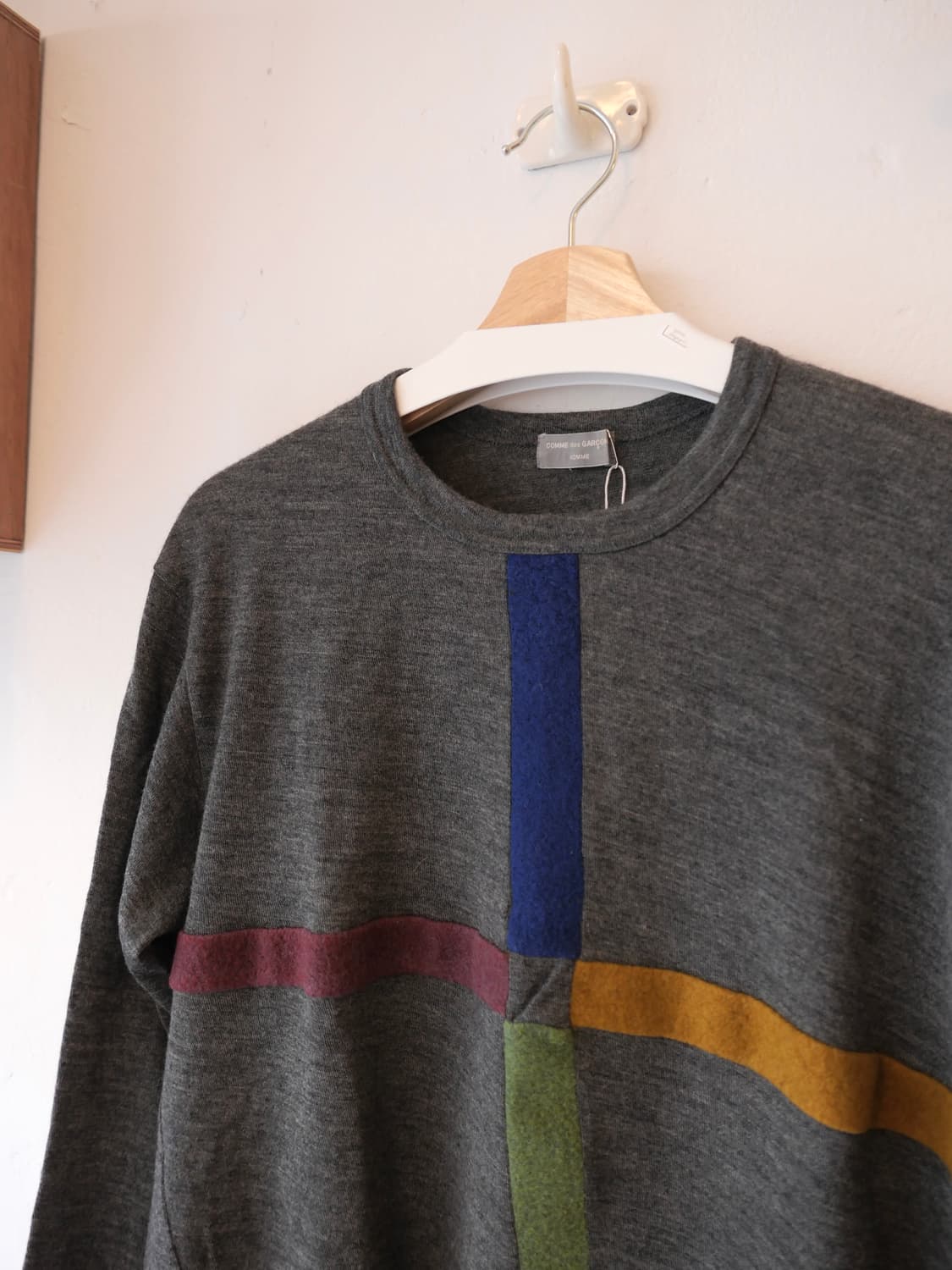 꼼데가르송 다나카 옴므 울 니트 롱슬리브 상품이미지2