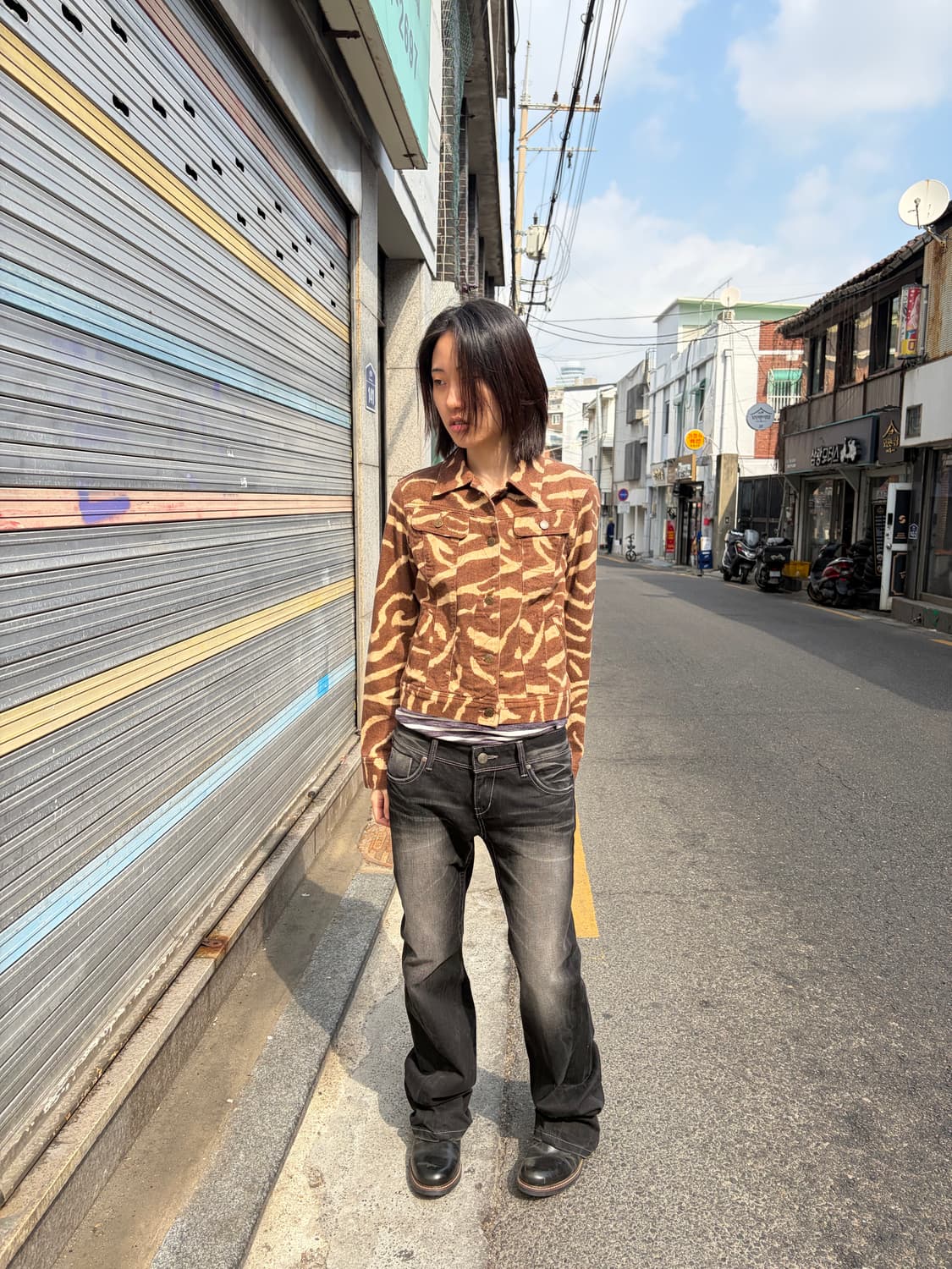 Ralph Lauren Jeans 패턴 데님 자켓 상품이미지3