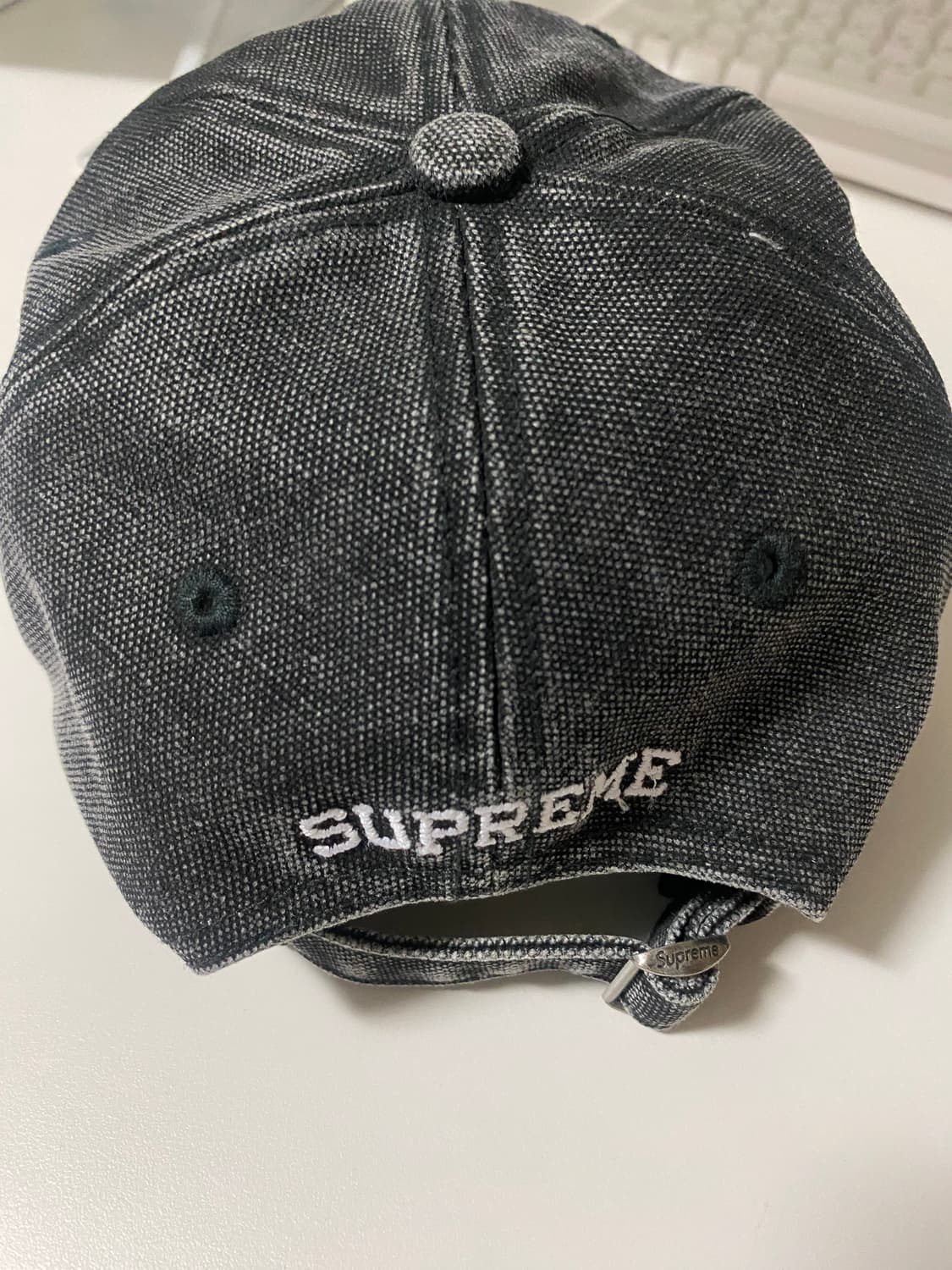 [OS] 24FW슈프림 피그먼트 6패널 S로고 캡 상품이미지4