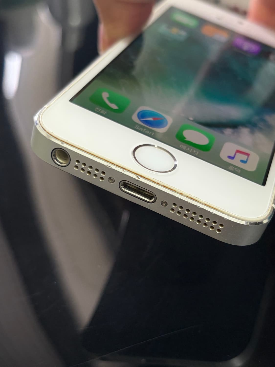 애플 아이폰5s 실버 64기가 (iO10) #0935 상품이미지4