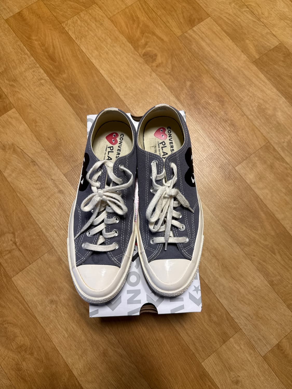 컨버스 꼼데가르송 척테일러 70s 로우 그레이 270 상품이미지2