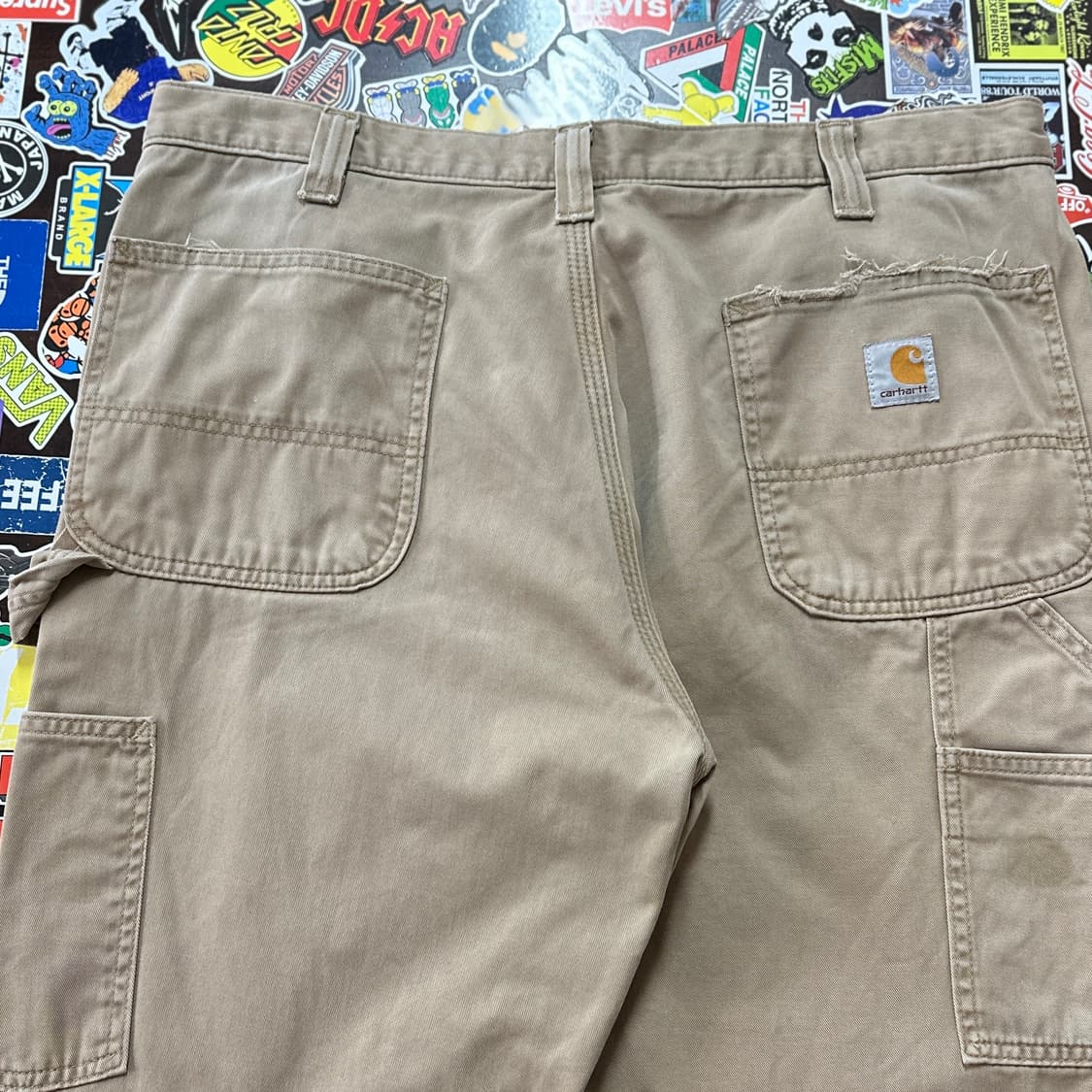 칼하트 플란넬 라인드 카펜터 팬츠 36 상품이미지3