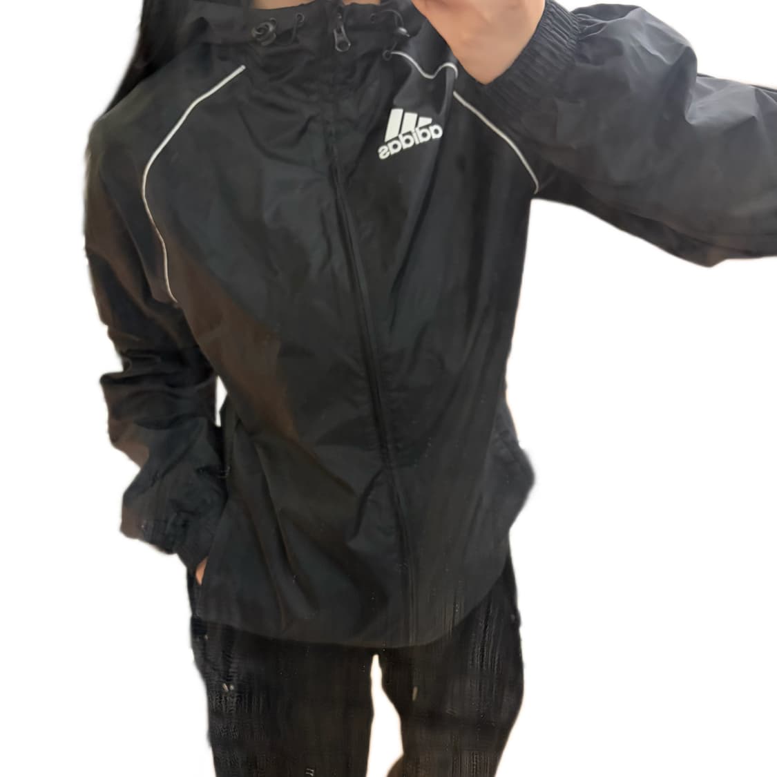 🖤아디다스 에센셜 윈드 브레이커 블랙 바람막이🖤 상품이미지1