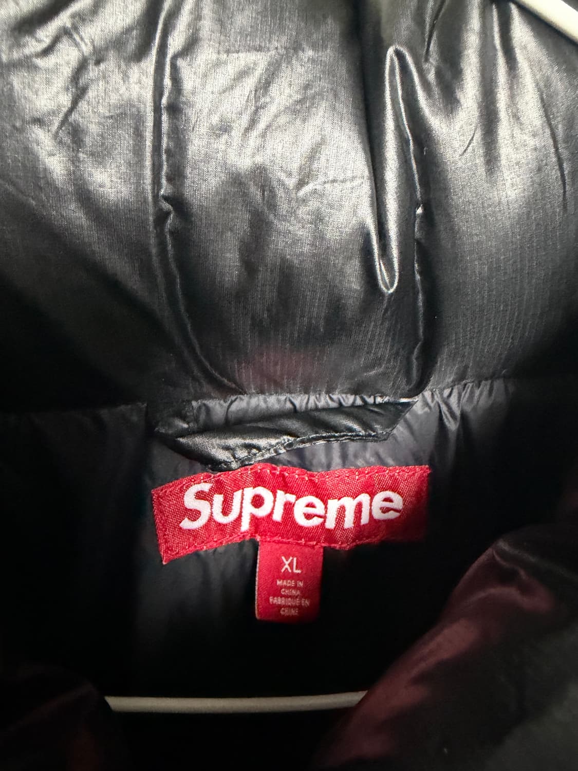 [XL] 슈프림 페더웨이트 퍼퍼 자켓 블락 상품이미지5