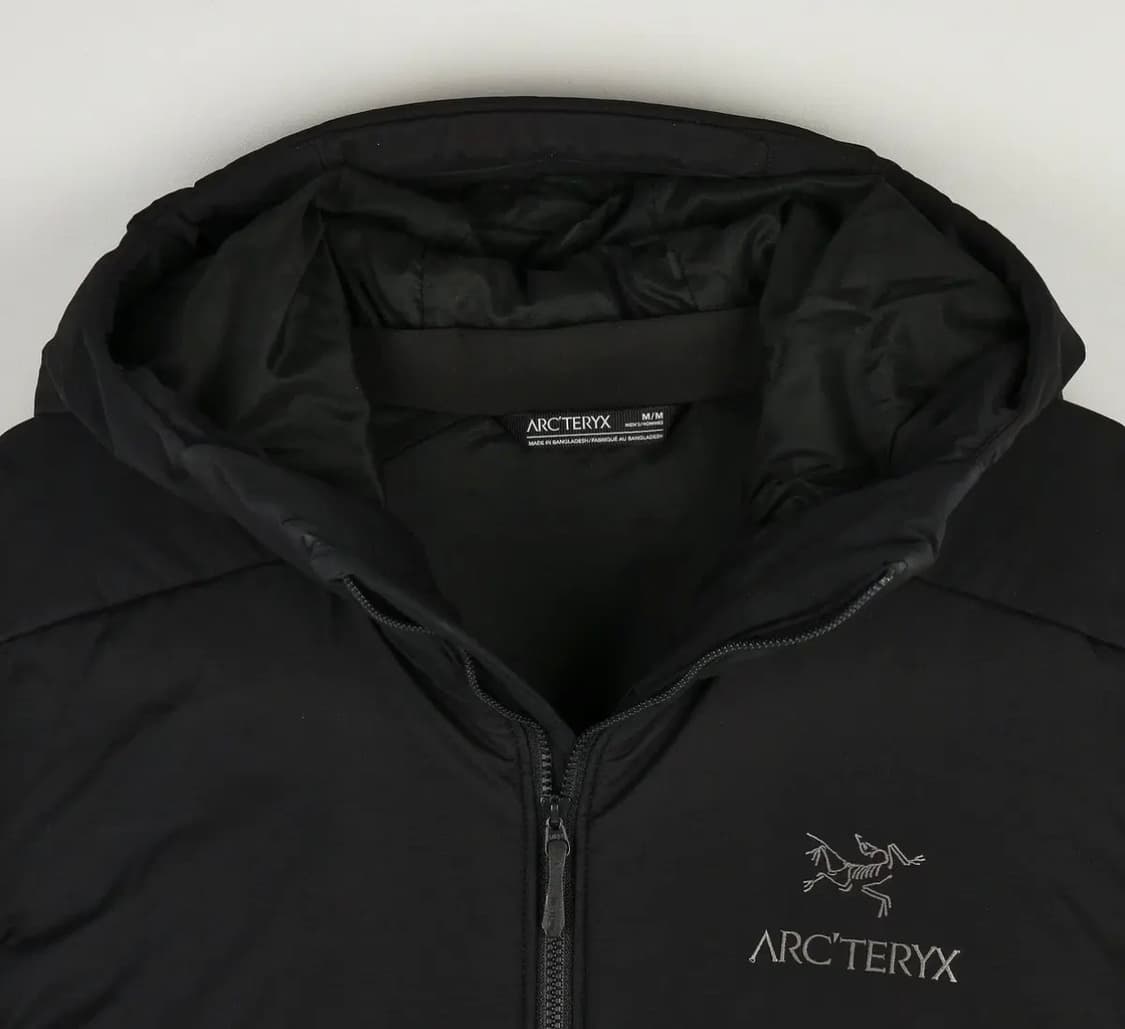 아크테릭스 아톰 AR 후디 블랙 M 사이즈 상품이미지3