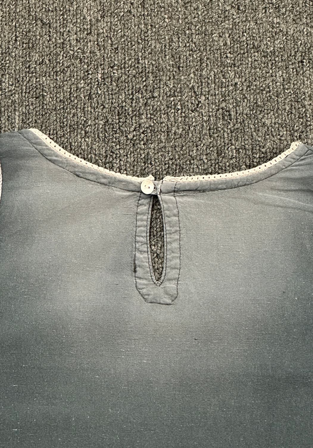 OS)Japanese vintage 패치워크 모리 레이스 원피스 상품이미지7