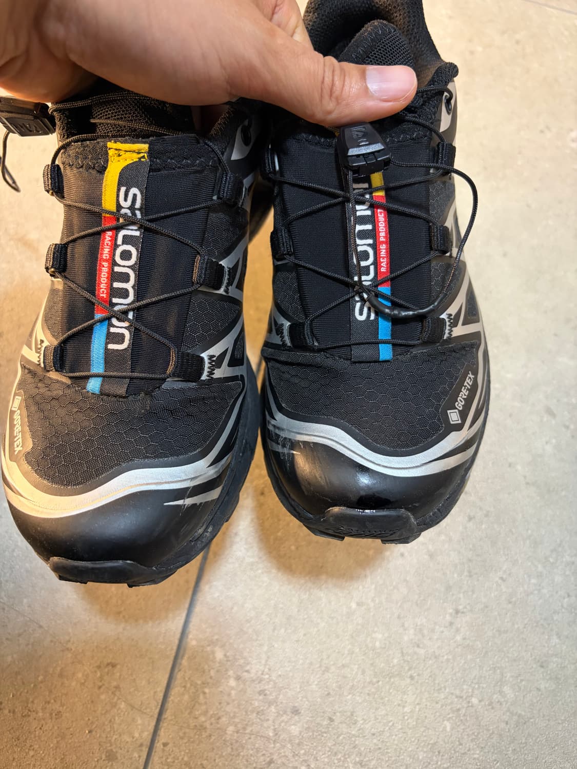 살로몬 XT-6 GTX 블랙실버 220 상품이미지3