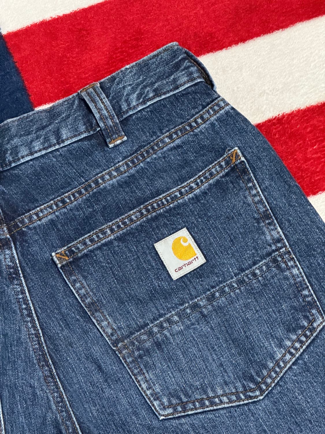 칼하트 릴렉스드핏 빈티지 워크 데님팬츠 Carhartt [31] 상품이미지10