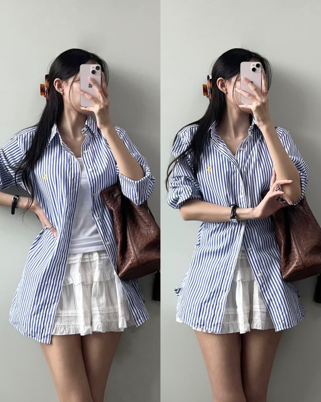 폴로 스트라이프 셔츠  상품이미지1