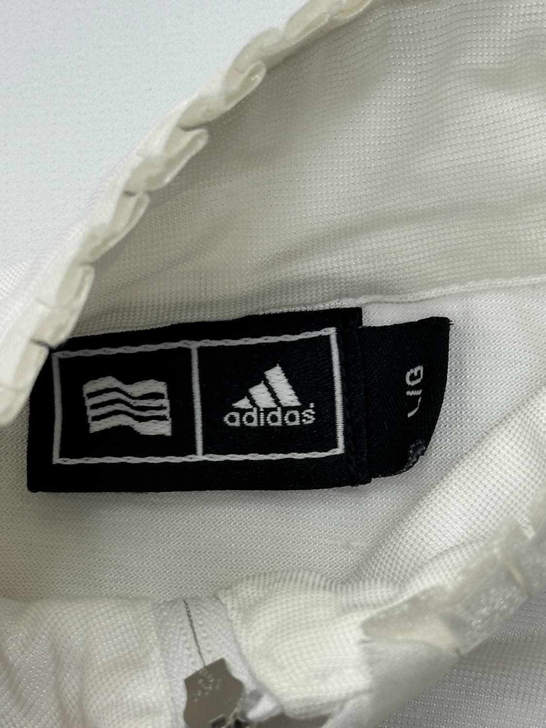 재팬 아디다스 발레코어 스포티 프릴 기능성 화이트 반팔티셔츠 아노락  상품이미지5