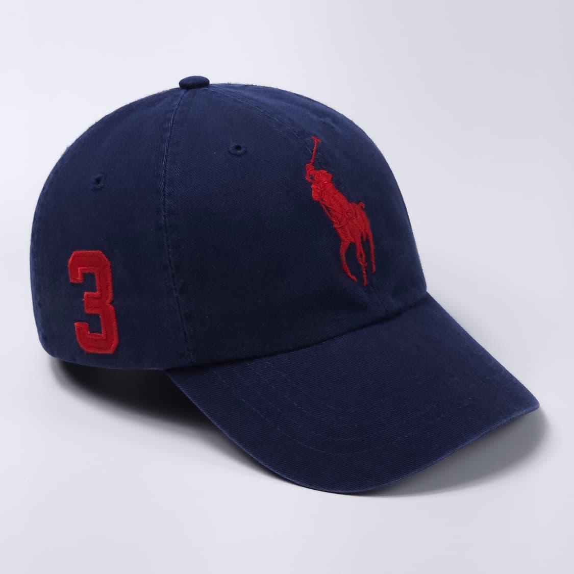 폴로 네이비 빅포니 빈티지 볼캡 모자 상품이미지3