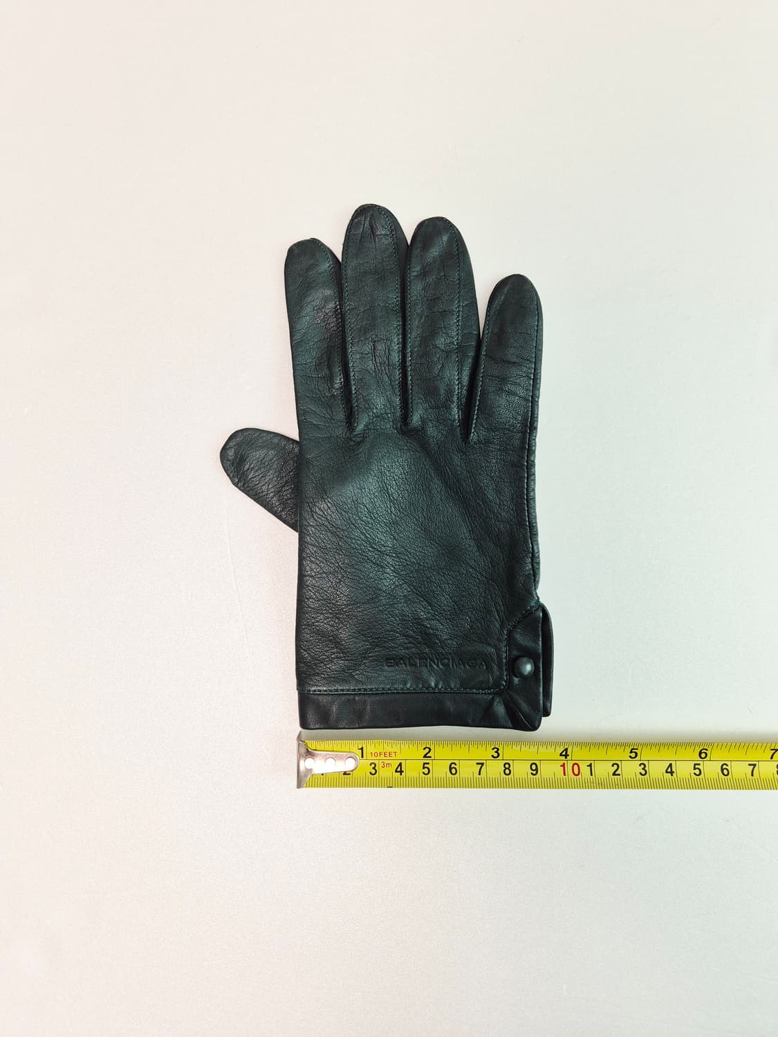 발렌시아가 다크그린 램스킨 여성 장갑 상품이미지8