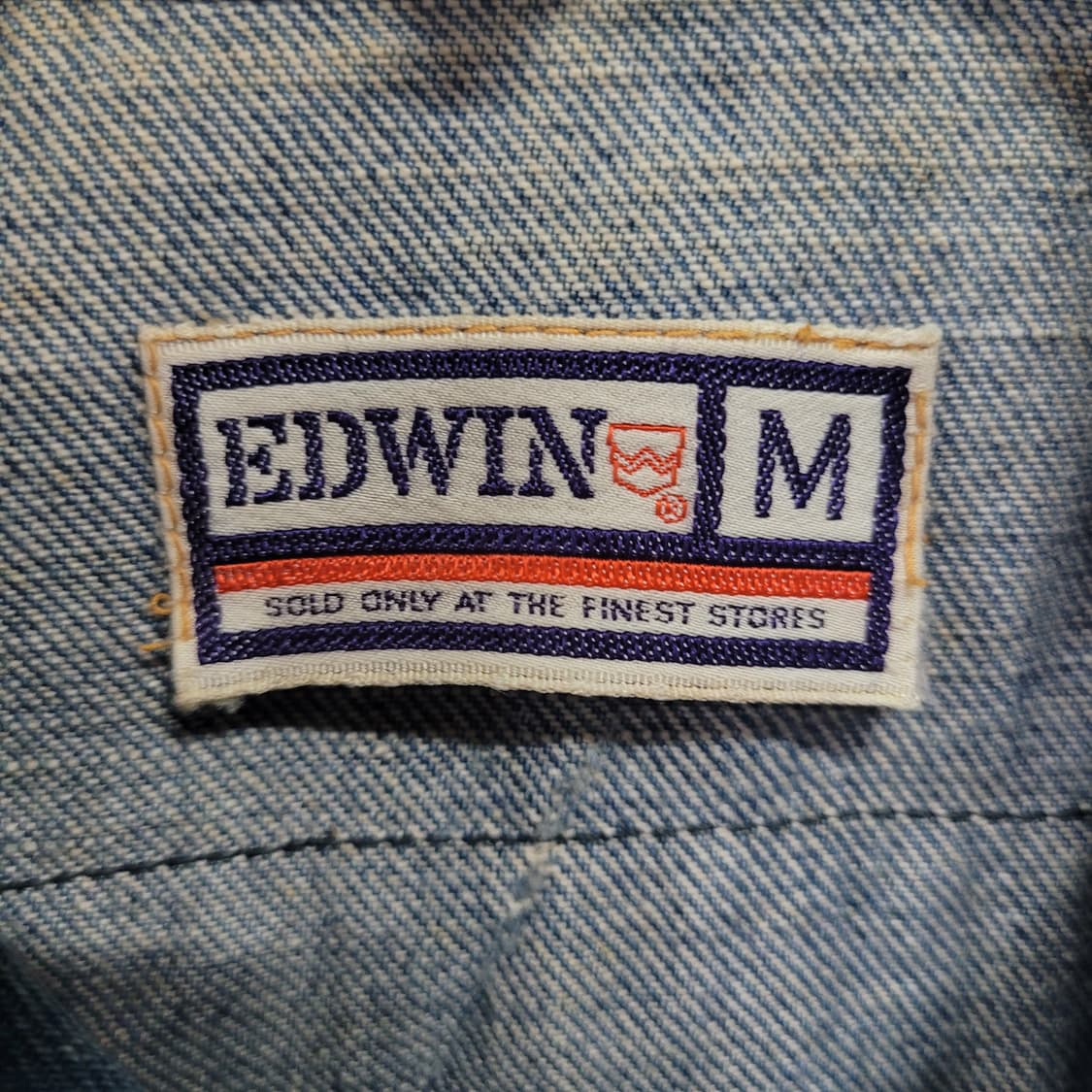 EDWIN 에드윈 빈티지 커스텀 데님 베스트 상품이미지7