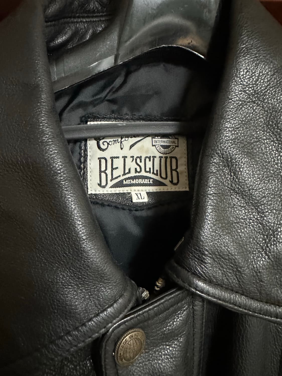 빈티지 양가죽 블루종 블랙 XL 사이즈 상품이미지3