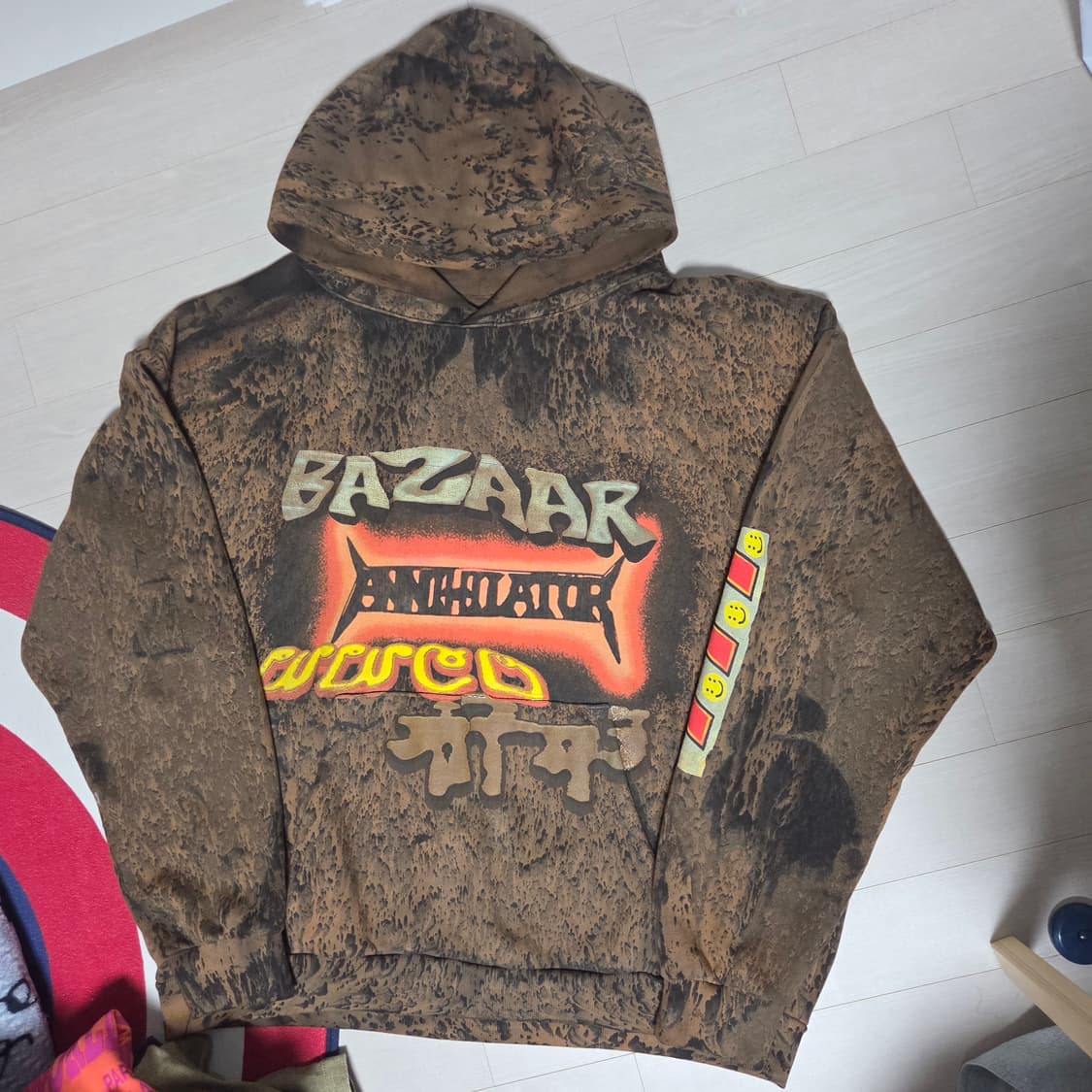 [2XL] 트래비스 스캇 캑터스잭 x CPFM 바자 후드 브라운 상품이미지1