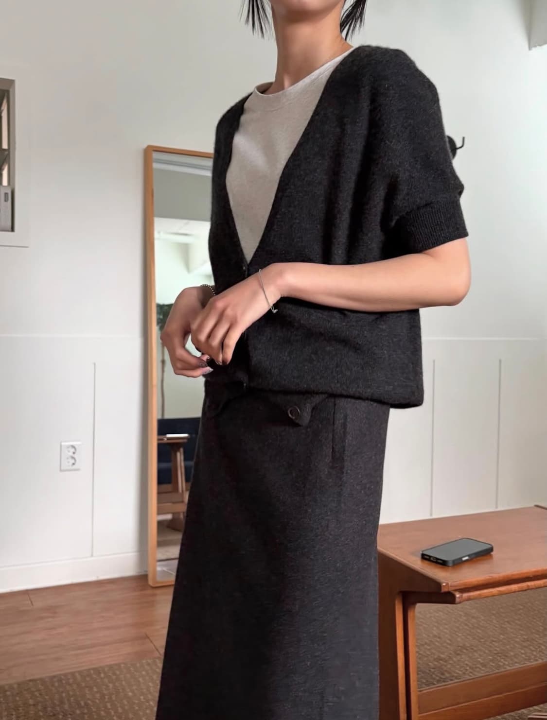 띠어리 캐시미어 가디건 상품이미지2