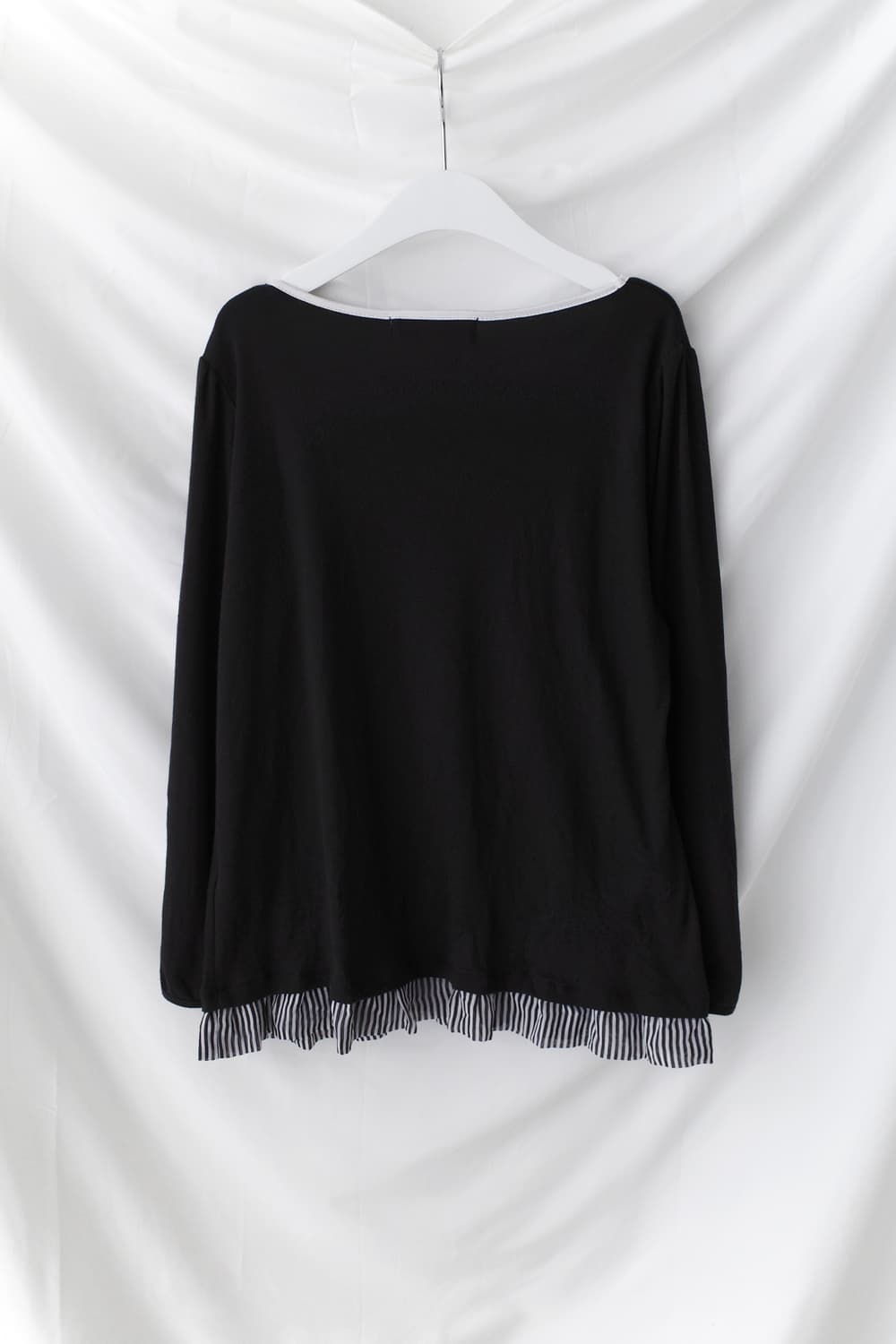 stripe frill long sleeve 상품이미지3