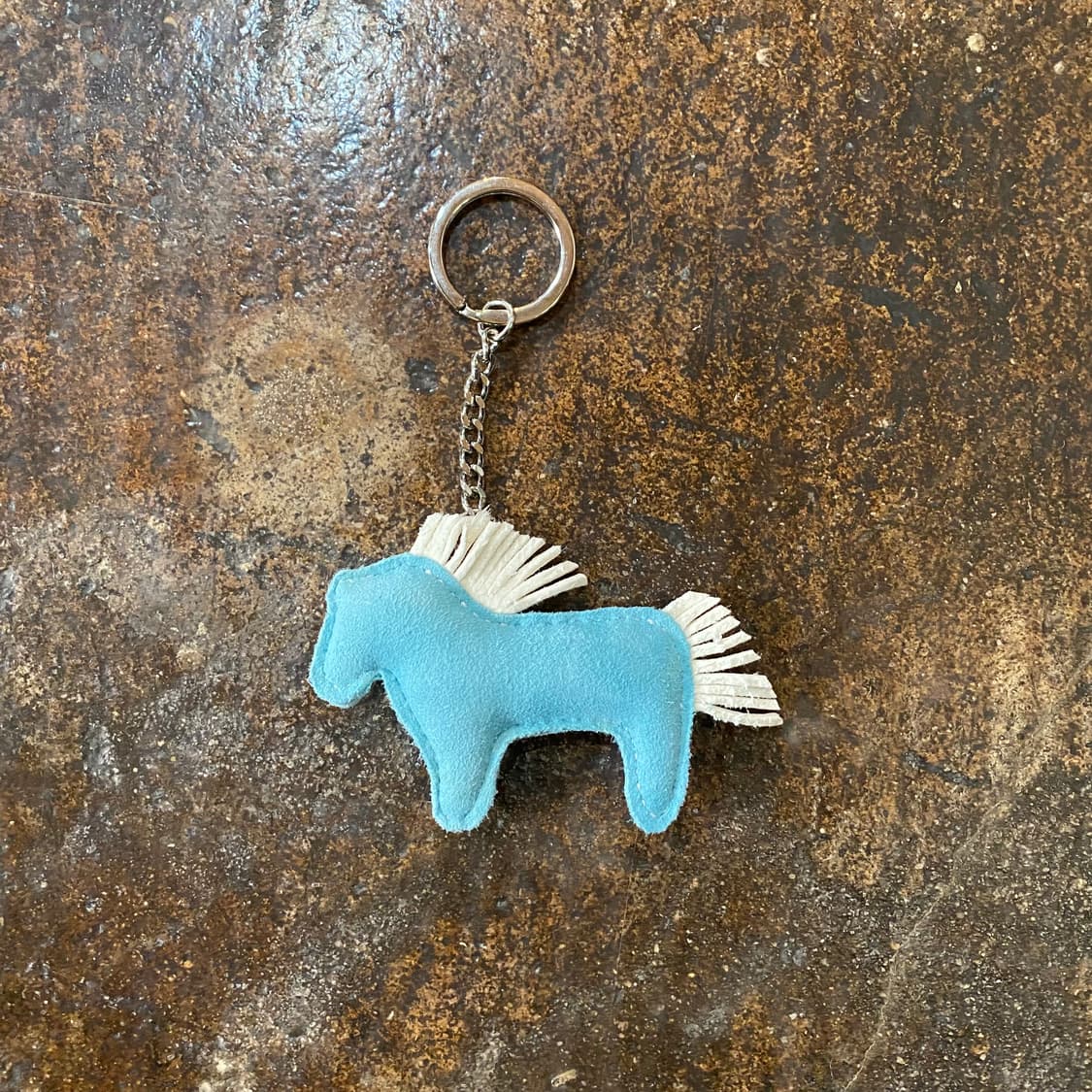 빈티지 고트스킨 말 키링  상품이미지1