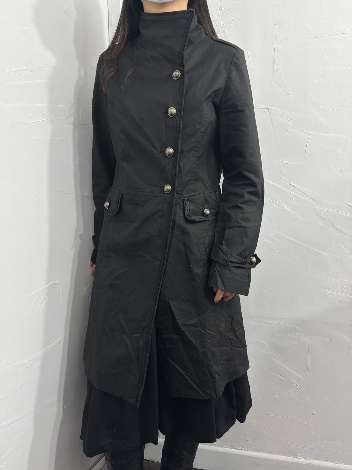 comme ca ism button coat 상품이미지5