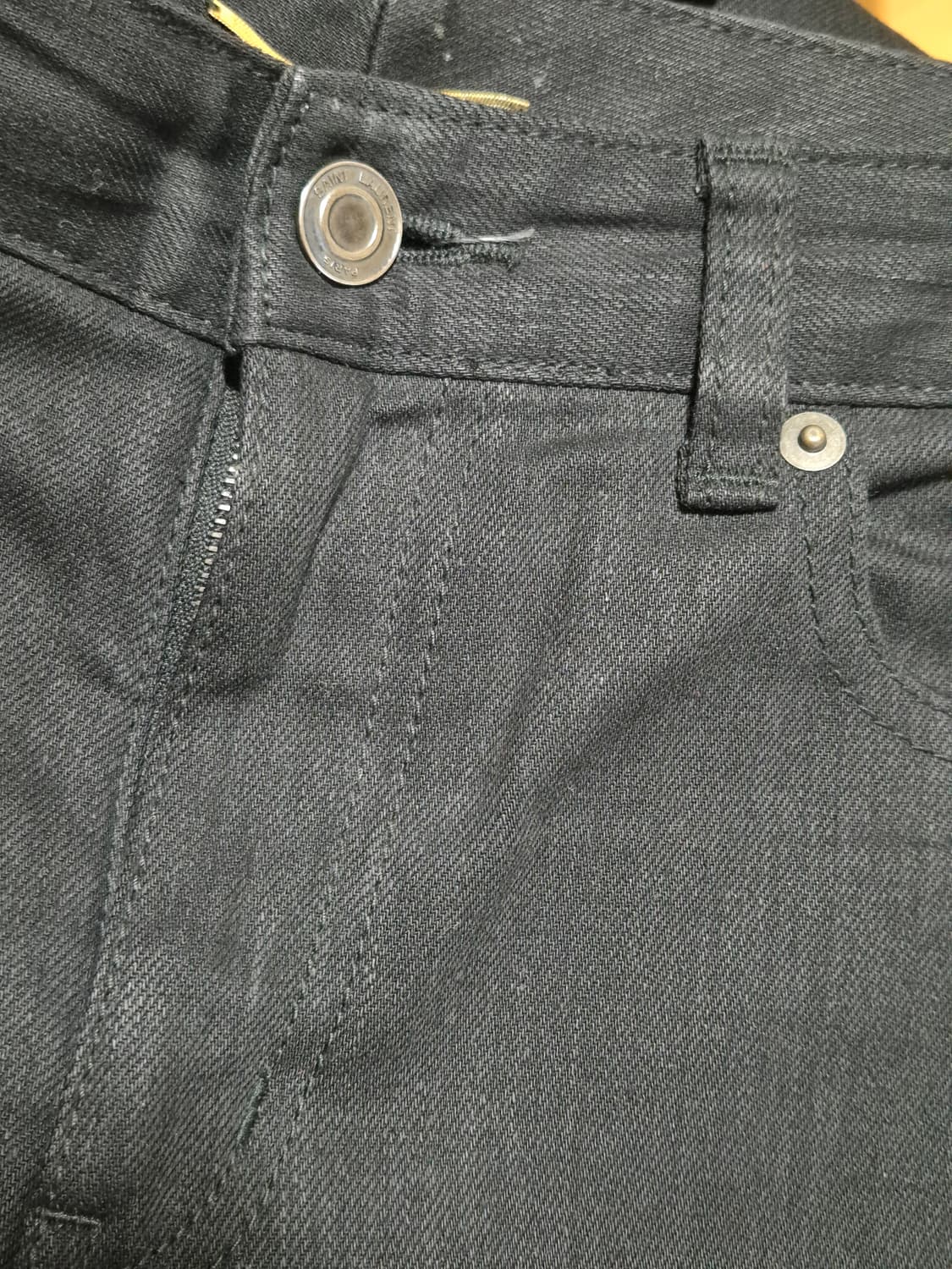 생로랑 Saint Laurent 블랙 진  (사이즈 36) 상품이미지5