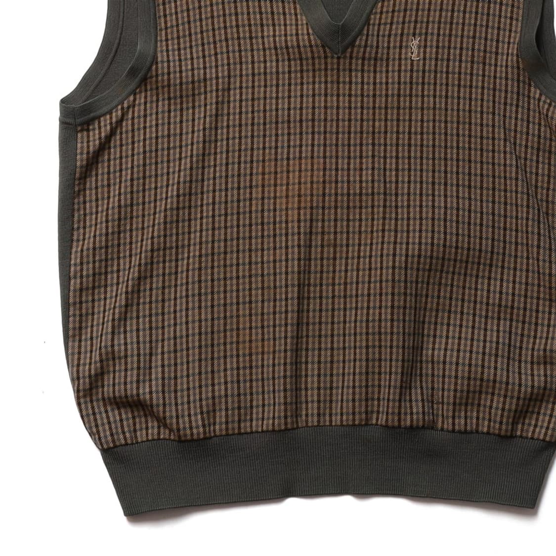 입생로랑 Yves Saint Laurent Check Vest 상품이미지3