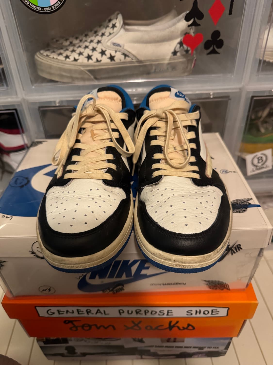 Us9) 스캇 프라그먼트 조던 로우 상품이미지2