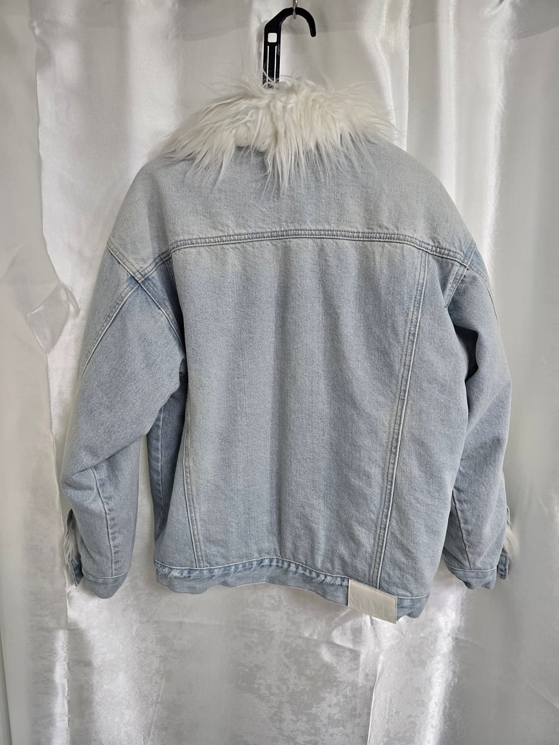 SJYP 퍼 칼라 데님 자켓 (1847) 상품이미지2