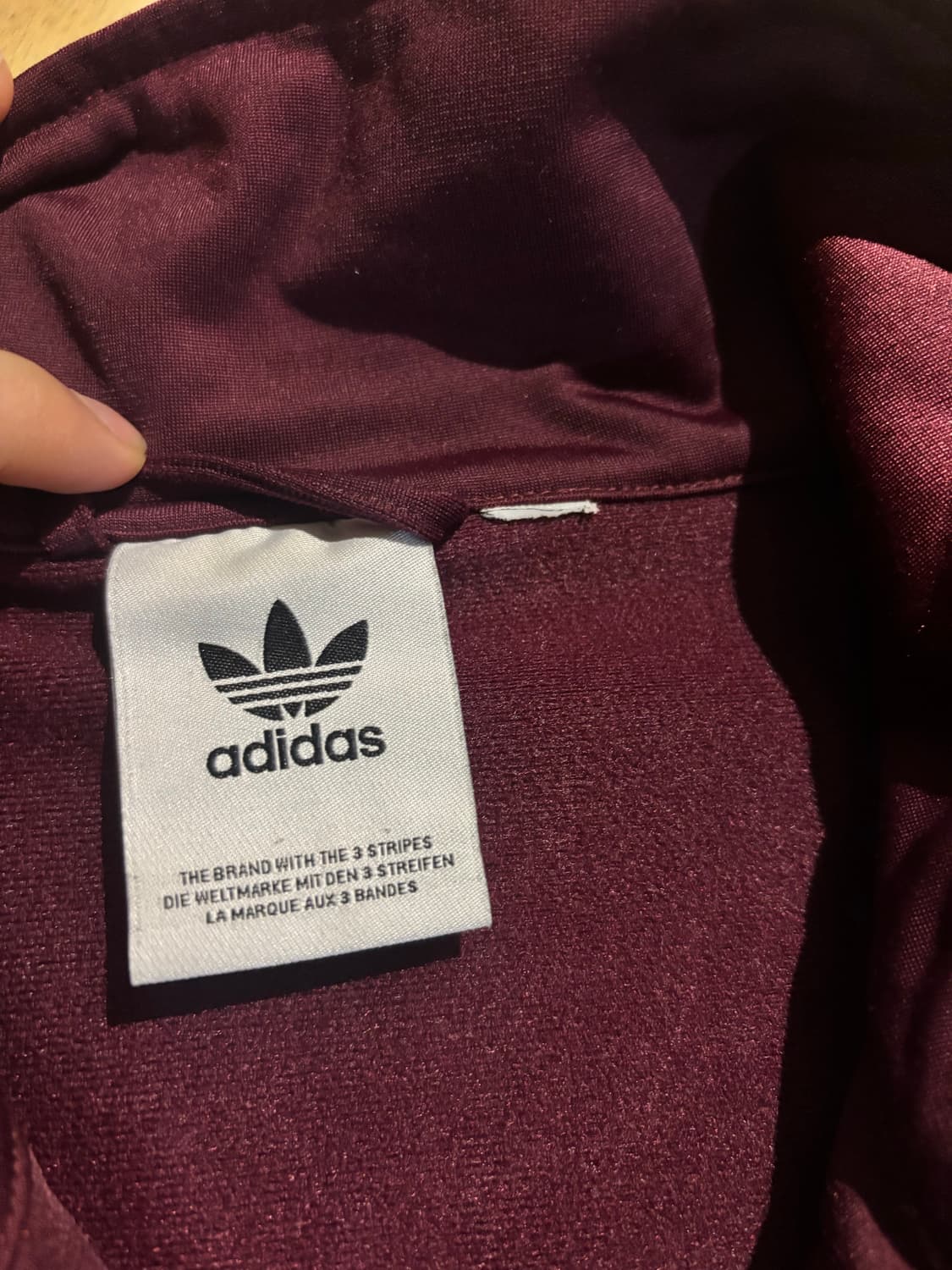 아디다스 져지 버건디 상품이미지2