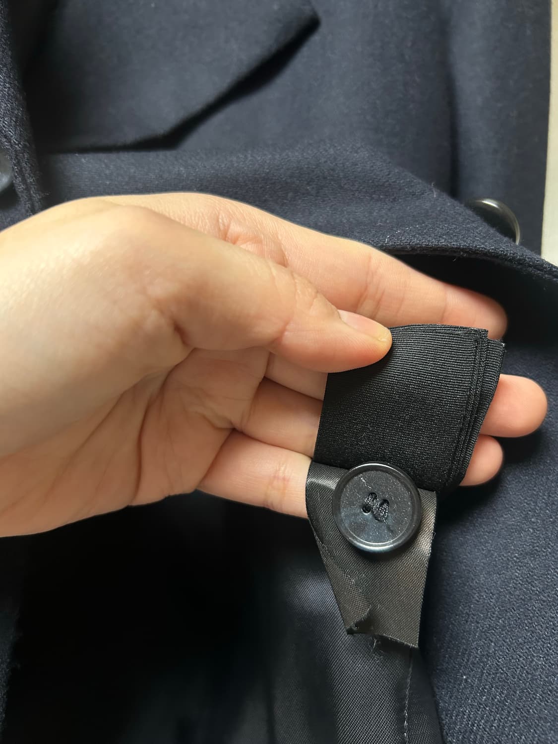 COS 네이비 크롭 블레이저 상품이미지6