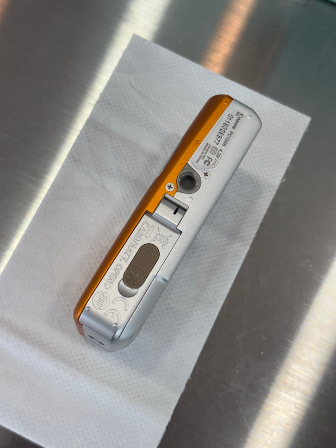 풀박/민트급/날짜)캐논 ixy digital 110is 오렌지 빈티지디카 상품이미지7