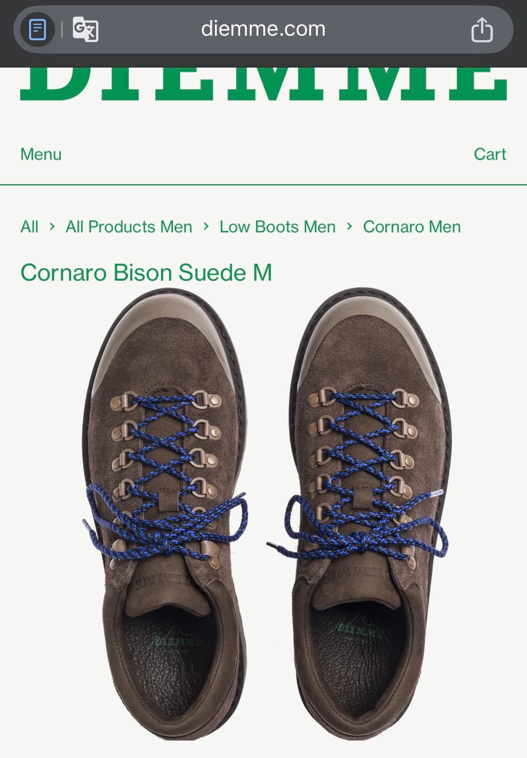 디에메 코르나로 43 사이즈 상품이미지1