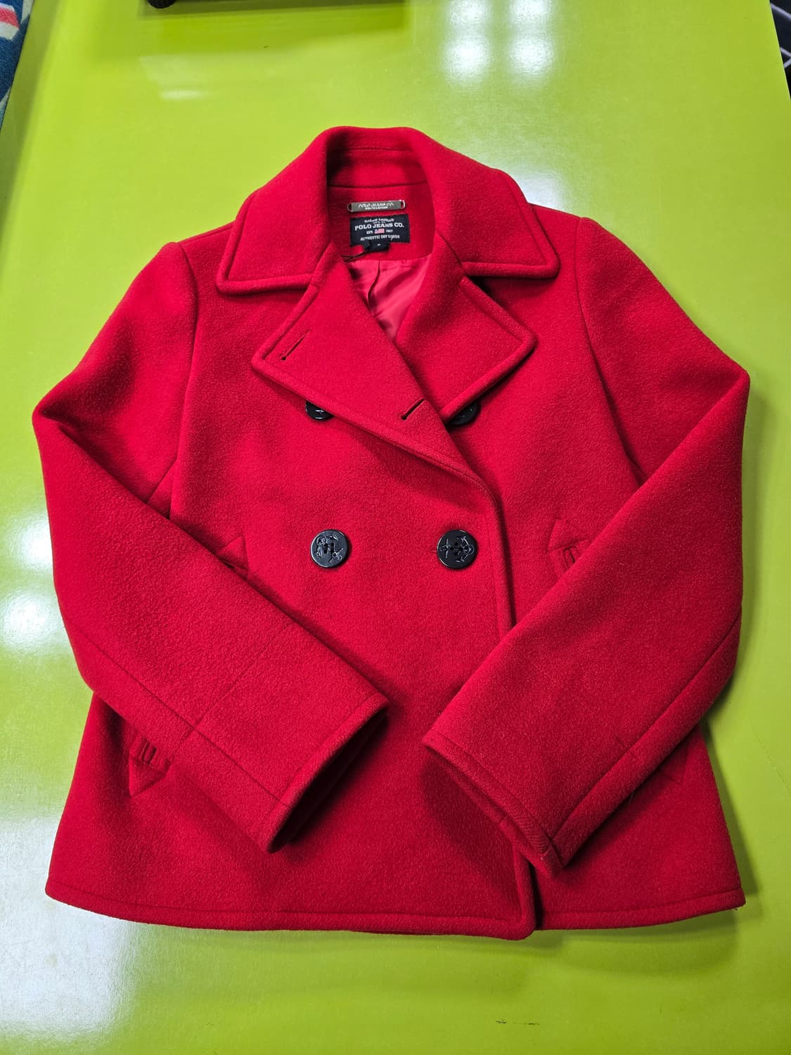 폴로진 레드 더블코트 (1221) 상품이미지1