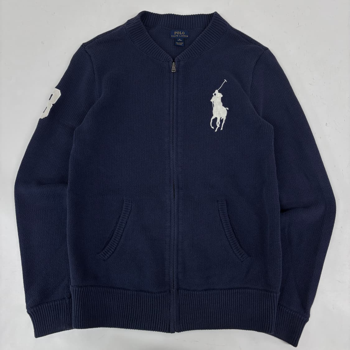 폴로 빅포니 니트 집업 상품이미지3