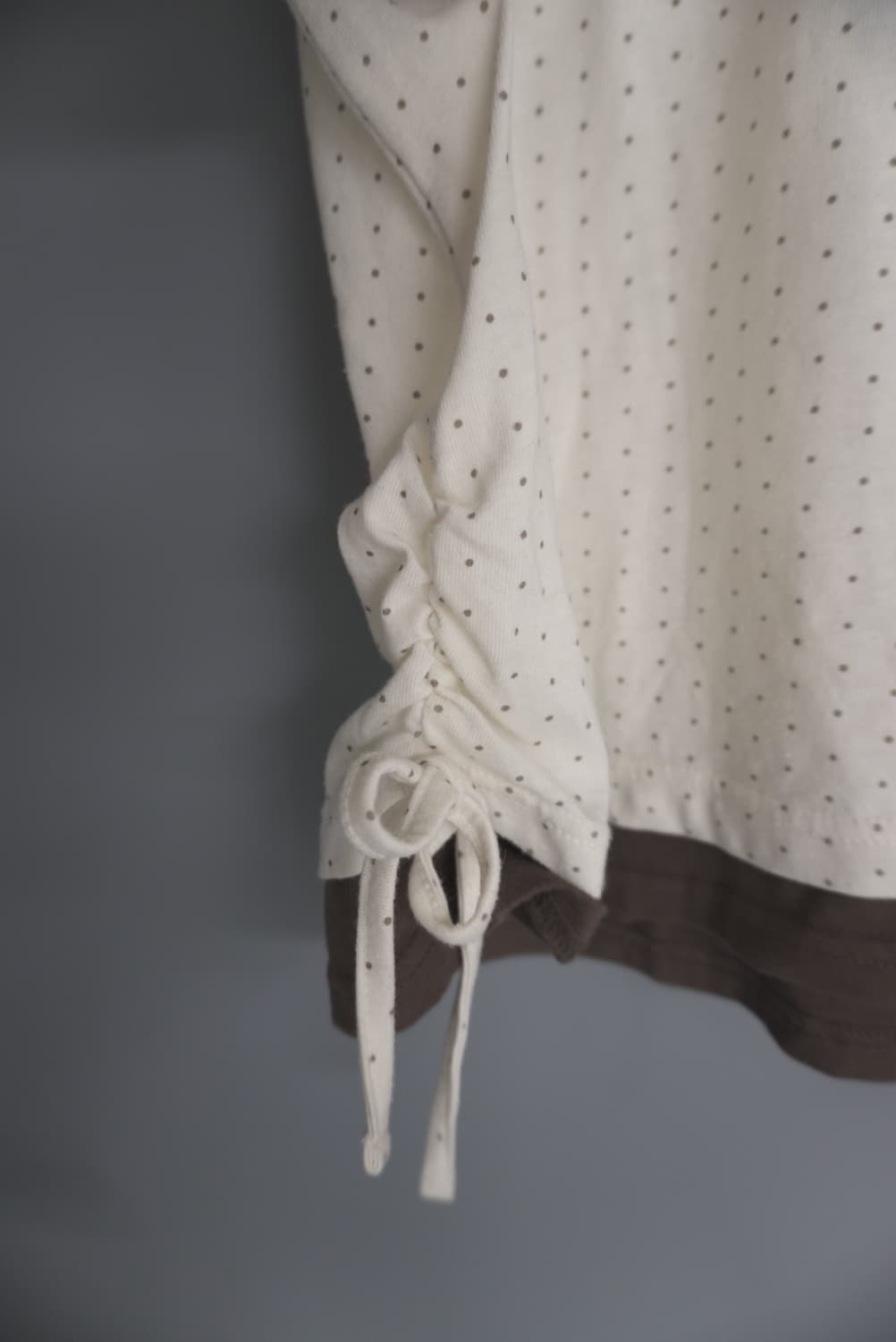 도트 레이어드 티셔츠 상품이미지3