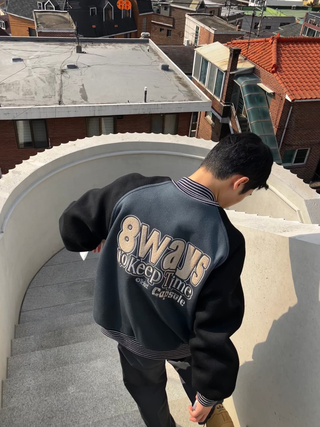 테켓 바시티 자켓 미디움 상품이미지1