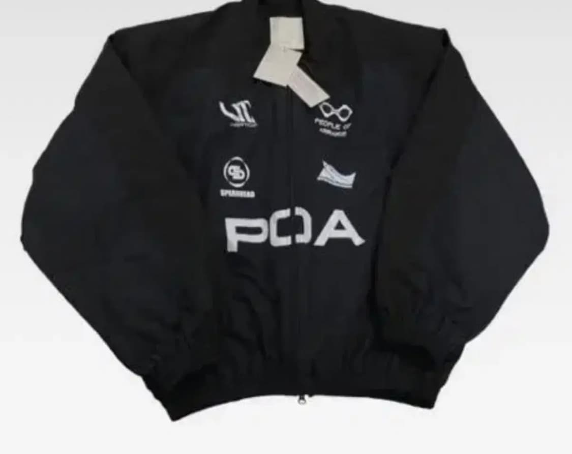 [1] 언더마이카 에이서 POA 패디드 숄더 크롭 블루종 에보니 상품이미지2