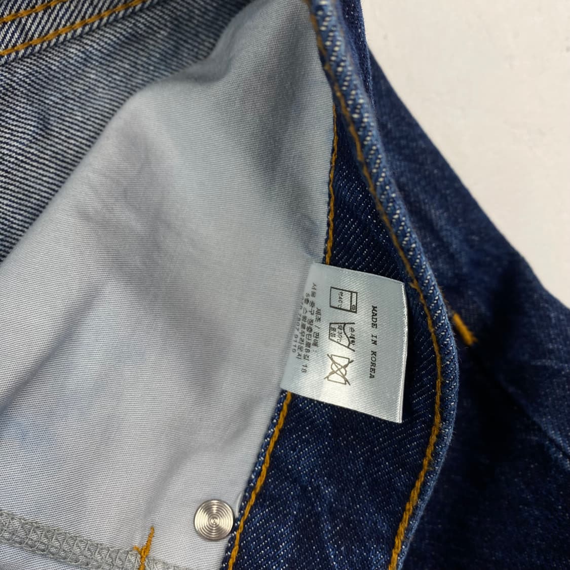 어나더오피스 셀비지 데님 진 (32) 상품이미지7