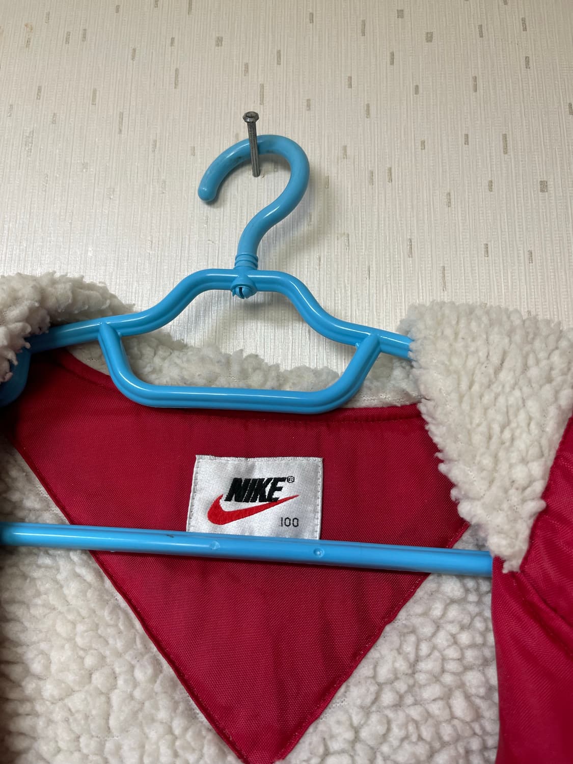 나이키 정품 90'S 올드스쿨 플리스 롱점퍼 100 상품이미지7