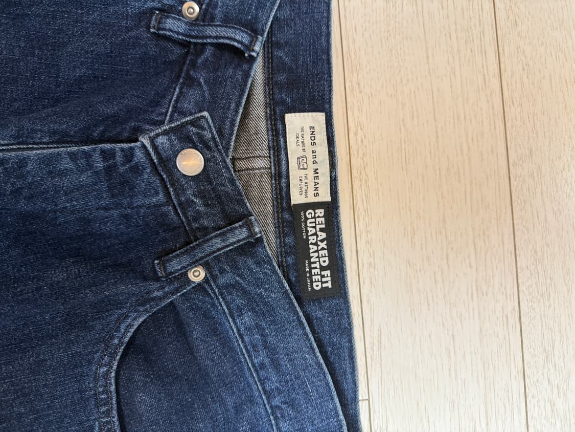 Ends and means 인디고 데님 상품이미지2