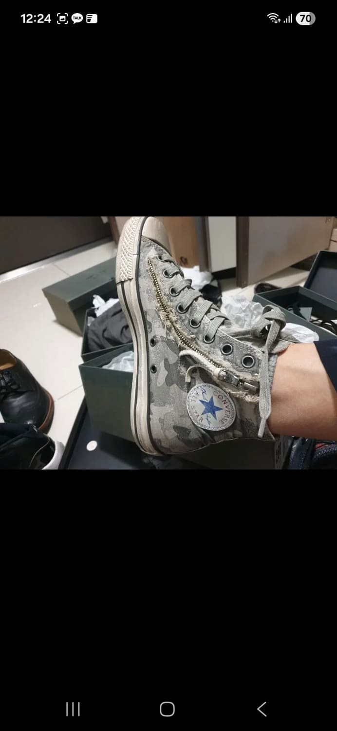 존바바토스 컨버스 카모 260사이즈 상품이미지2