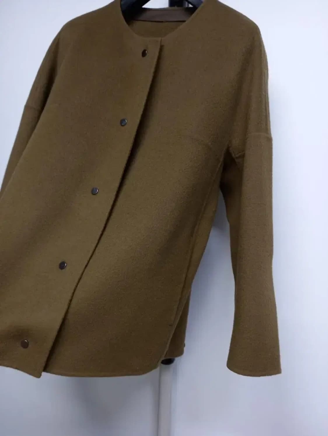 마인 MINE 캐시미어블랜 루즈핏 자켓 33-55 상품이미지5