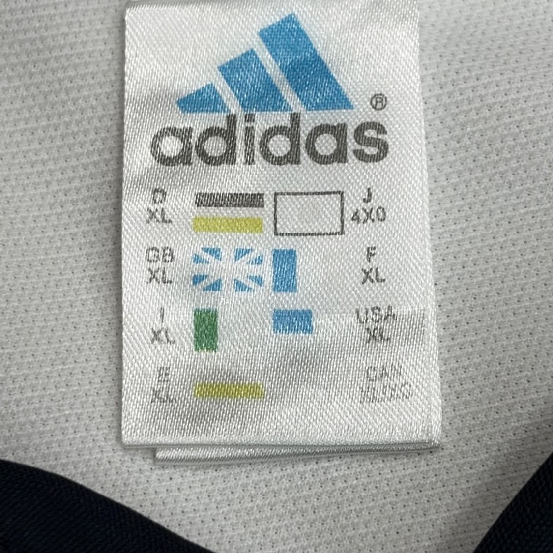 ADIDAS 레알 마드리드 00-01 홈 유니폼 XL 상품이미지5