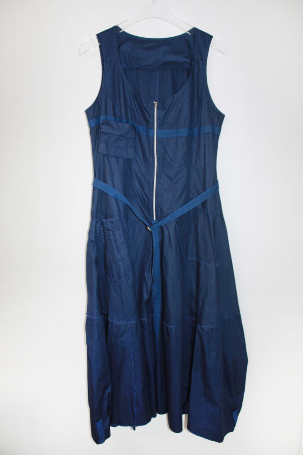navy workwear zip dress 상품이미지1