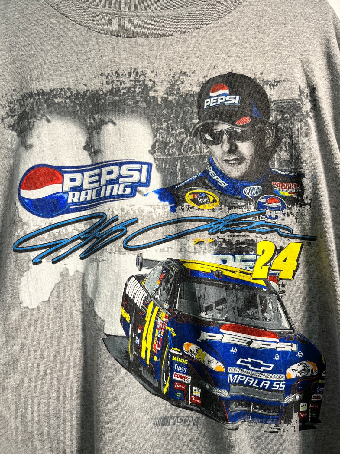 Pepsi 팹시 레이싱 티셔츠 2XL 상품이미지2