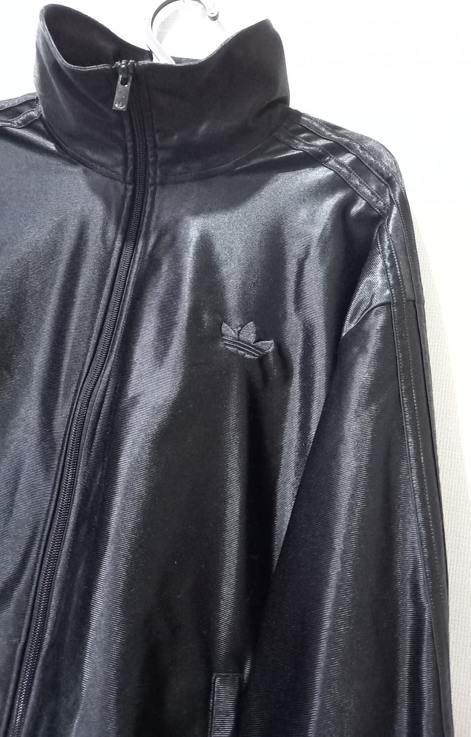 아디다스 희귀 블랙 q3 오버사이즈 트랙탑 저지 져지집업 100/L 상품이미지2