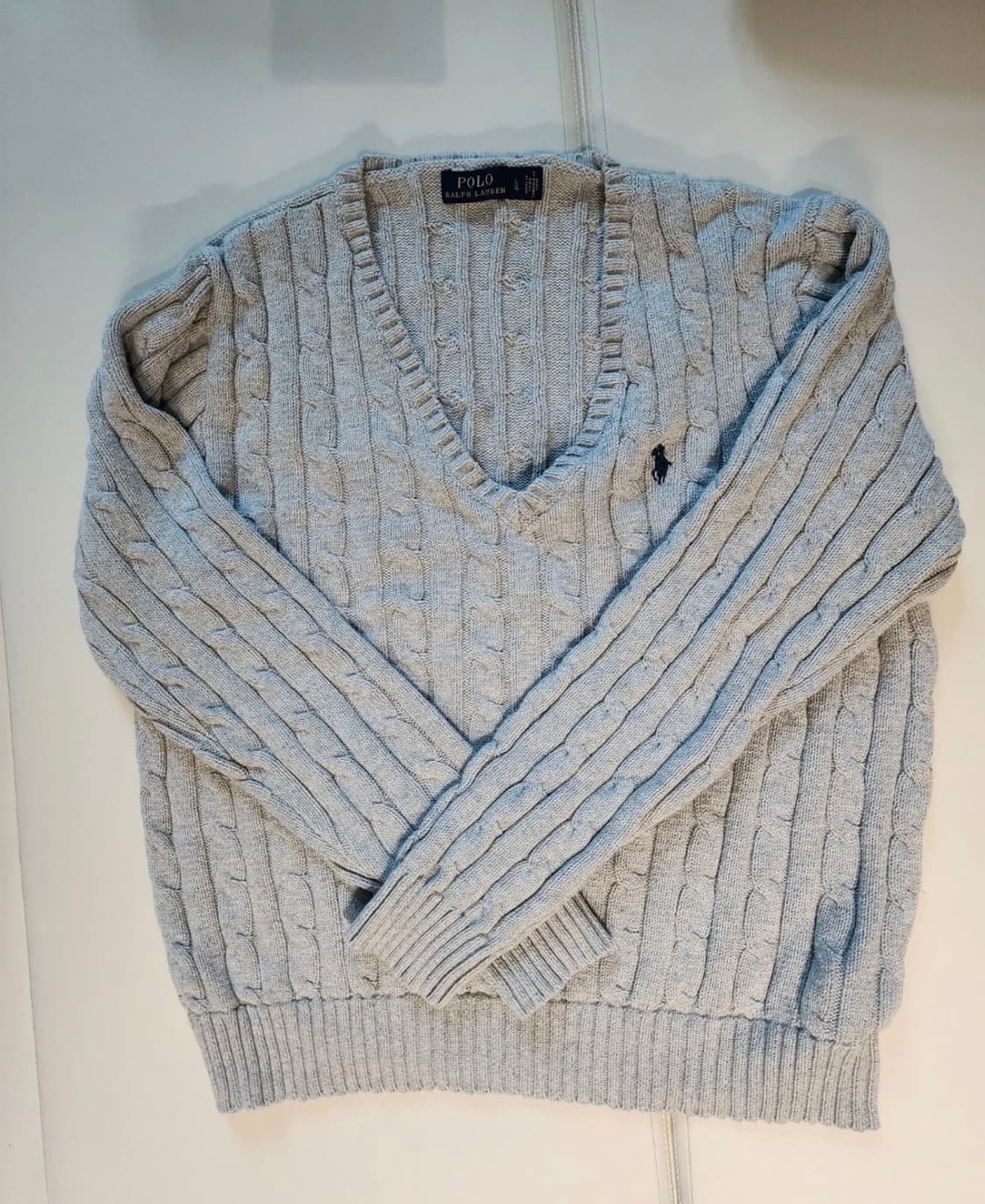 폴로 랄프로렌 그레이 니트 상품이미지1