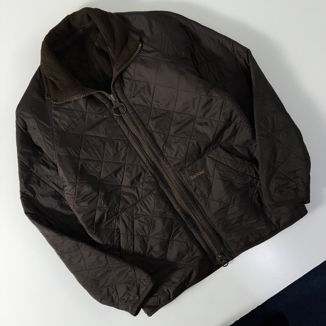 Barbour  바버 브라운 퀼팅 2-way 자켓   상품이미지2