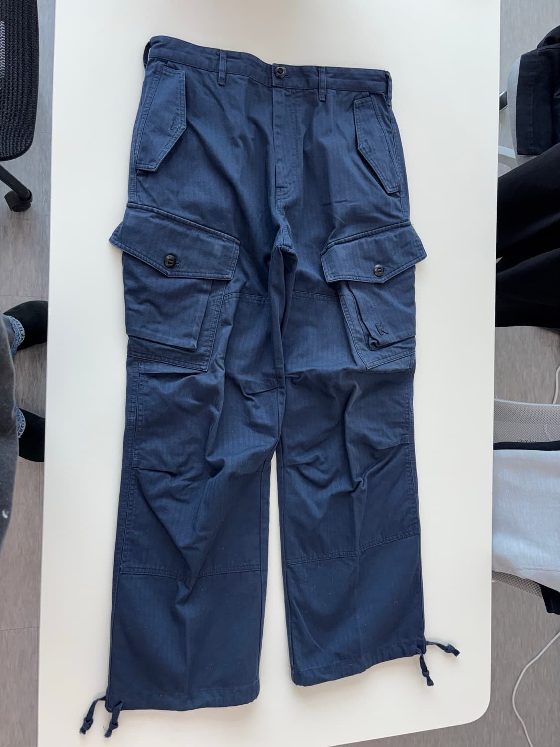 [32] 겐조 카고 팬츠 네이비 kenzo 상품이미지1